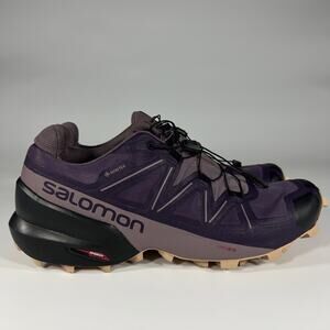 Salomon Speedcross 5 GTX Trail Running Shoes Men’s Size 12 Purple/Black